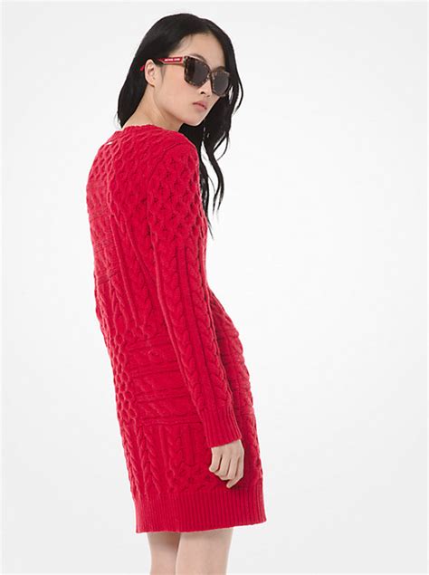 michael kors cable knit sweater dress|Michael Kors sweaters outlet.